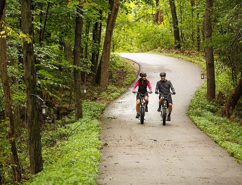 Borrow bikes and enjoy the scenery near our Bed and Breakfast, one of the best places to stay in Wisconsin