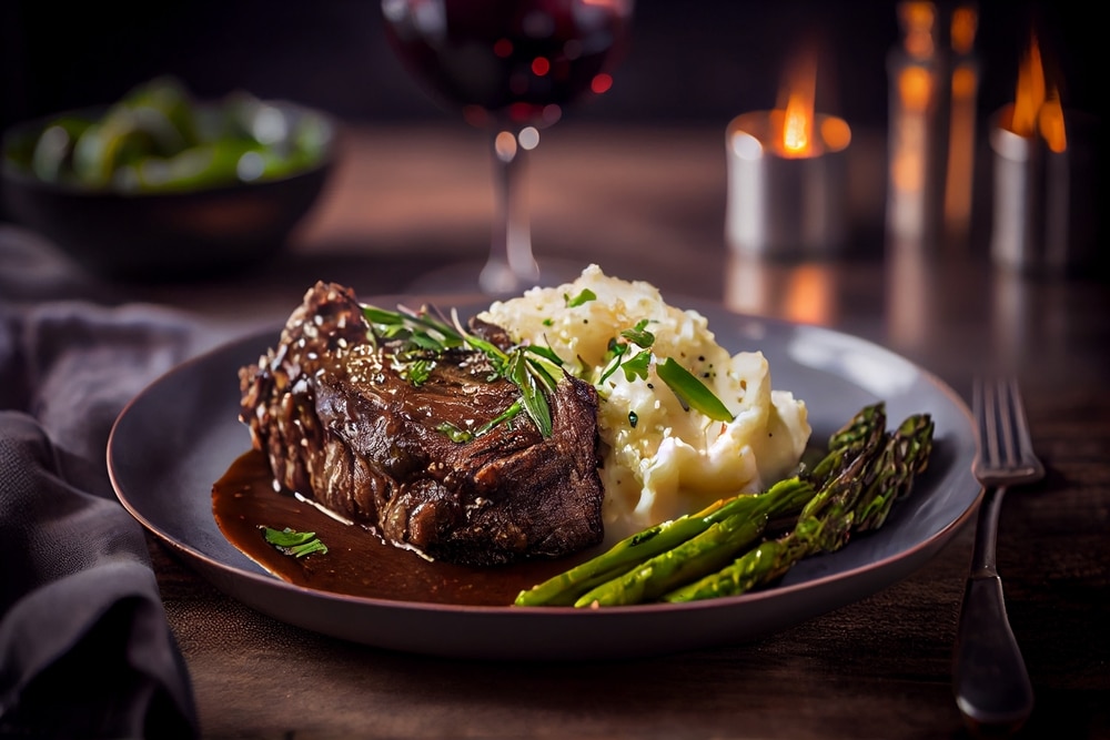 steak dinner at Wisconsin supper clubs near West Bend, WI