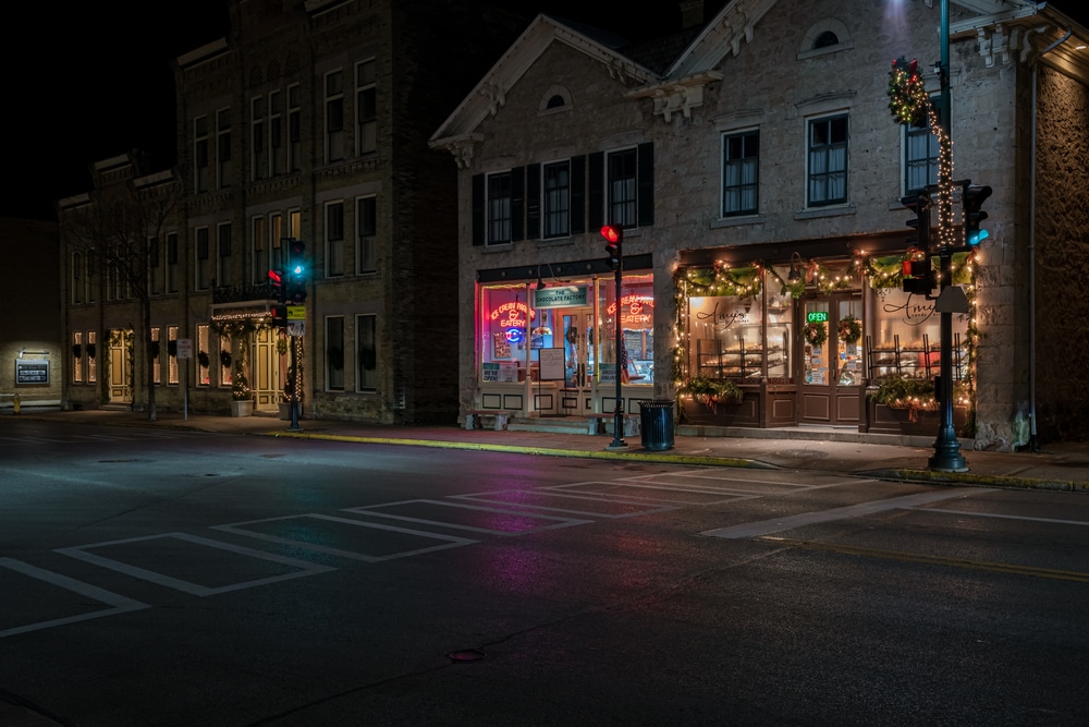 Downtown Cedarburg - where you'll find all the top things to do in Cedarburg, WI this winter